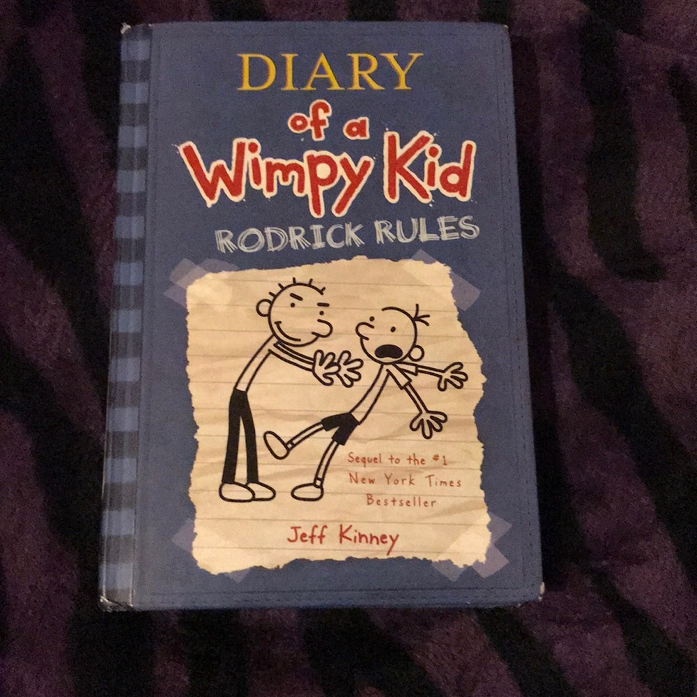 Diary of a wimpy kid rodrick rules hard cover